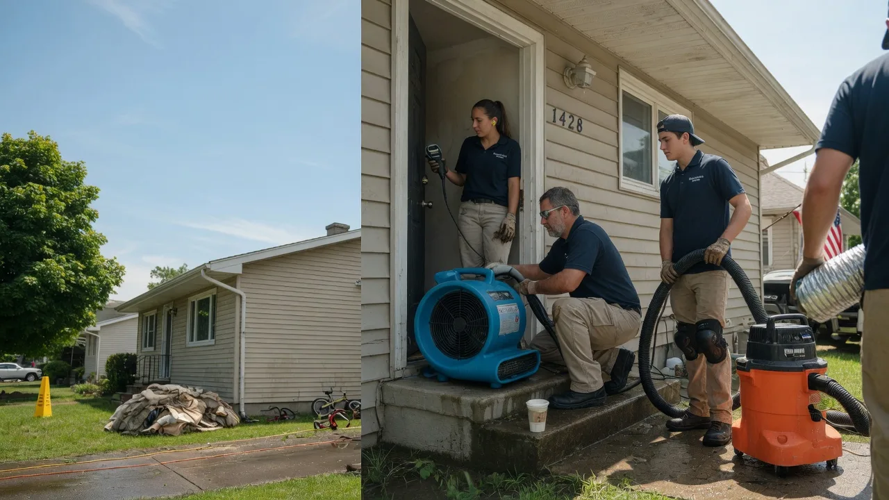 Water Damage Restoration in Athens, IL near me
